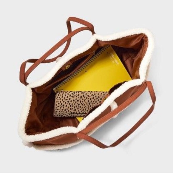 Shapes Craft Tote Handbag - Universal Thread Cognac - Picture 4 of 7